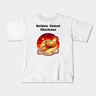 Golden Comet Chickens Kids T-Shirt